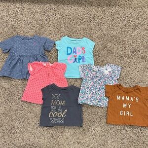6 Month Baby Girl Tops